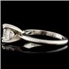 Image 4 : Platinum 1.25ctw Diamond Solitaire Ring