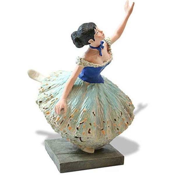EDGAR DEGAS Green Ballet Danseuse Statue Sculpture