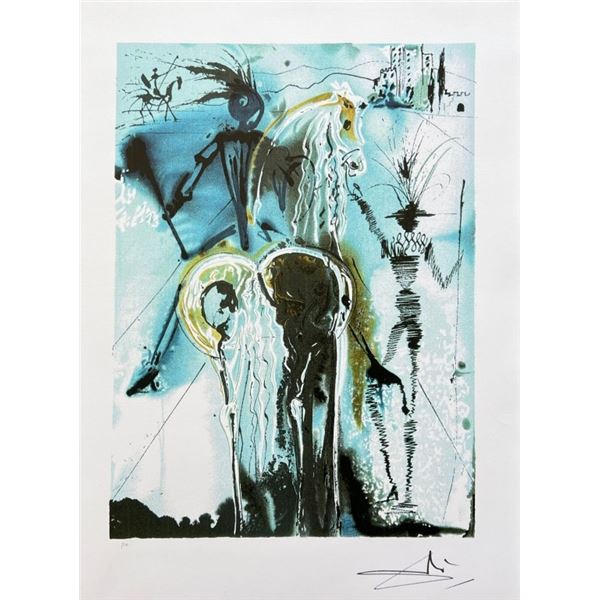 Salvador Dali DON QUIXOTE Facsimile Offset Lithogr