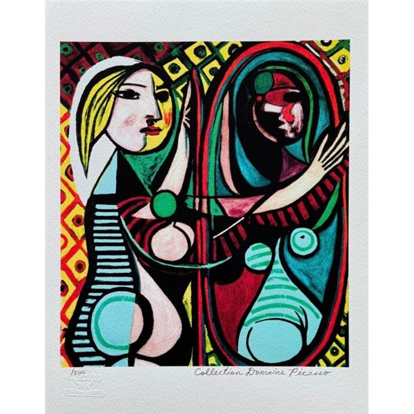 Pablo Picasso GIRL BEFORE A MIRROR Signed Limited