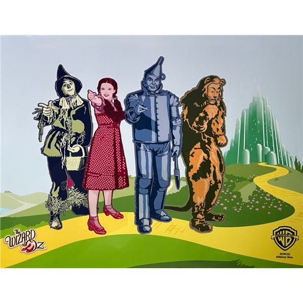 THE WIZARD OF OZ Limited Edition Sericel Warner Br
