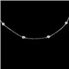 Image 2 : 18K Gold 1.15ctw Diamond Necklace