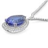 Image 2 : 18K White Gold 52.75ct Tanzanite & 9.50ct Diamond
