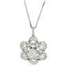 Image 1 : 18K White Gold 2.05ctw Diamond Pendant