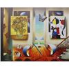 Image 2 : FERJO MIRO AND SUNFLOWERS Hand signed Giclee on Ca