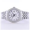 Image 1 : Rolex DateJust SS White 1.50ct Diam 36 Wristwatch