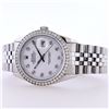 Image 2 : Rolex DateJust SS White 1.50ct Diam 36 Wristwatch
