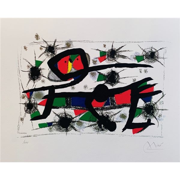 Joan Miro PEINTURE POESIE Facsimile Signed Limited