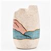 Image 7 : Southwest Pottery Vase Pueblo Scene Signed