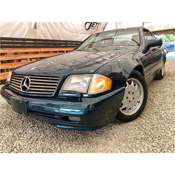 PARKSVILLE - 1996 MERCEDES-BENZ SL-CLASS GREEN 171465 KMS - 126517-4