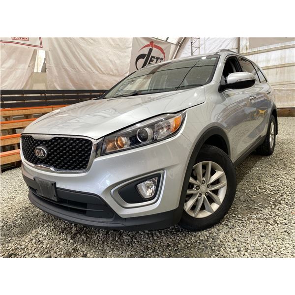 PARKSVILLE - 2016 KIA SORENTO GREY 178850 KMS - 157394-1