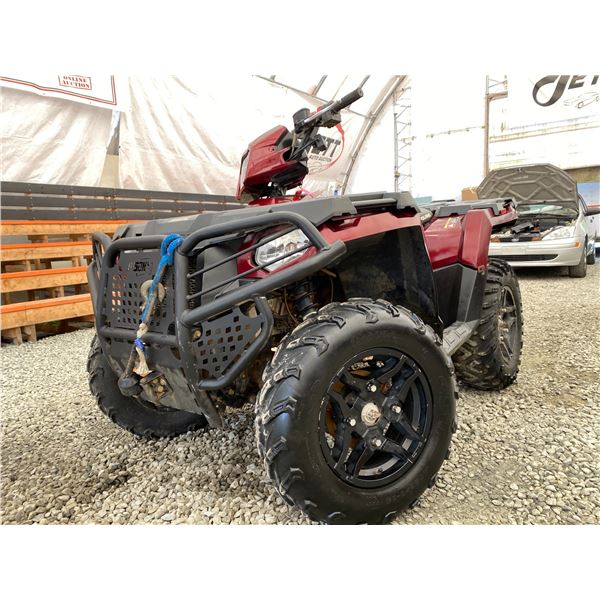 PARKSVILLE - 2019 POLARIS SPORTSMAN RED 8593 KMS - 663259-2