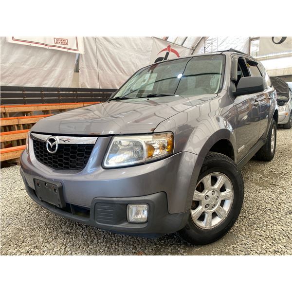 PARKSVILLE - 2008 MAZDA TRIBUTE GREY 274238 KMS - 030614-2