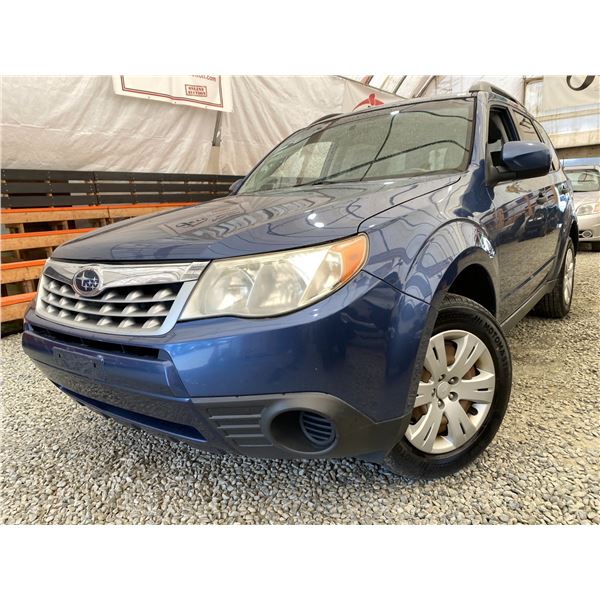 PARKSVILLE - 2013 SUBARU FORESTER BLUE 191159 KMS - 410243-1