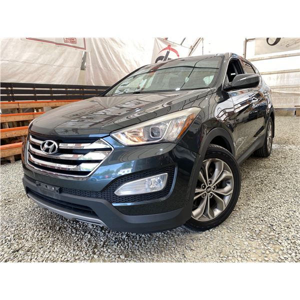 PARKSVILLE - 2013 HYUNDAI SANTA FE SPORT GREEN 191928 KMS - 093769-3