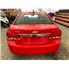 Image 18 : PARKSVILLE - 2014 CHEVROLET CRUZE RED 166403 KMS - 437802-3