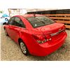 Image 21 : PARKSVILLE - 2014 CHEVROLET CRUZE RED 166403 KMS - 437802-3