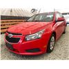 Image 2 : PARKSVILLE - 2014 CHEVROLET CRUZE RED 166403 KMS - 437802-3