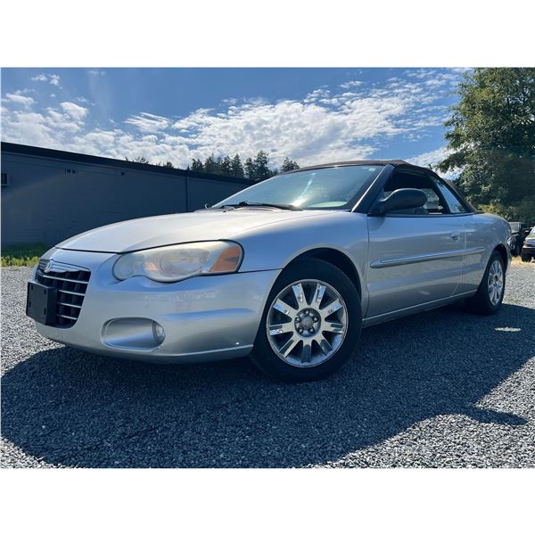 "REMOTE SALE" - 2004 CHRYSLER SEBRING GOLD 180045 KMS - 234712-3