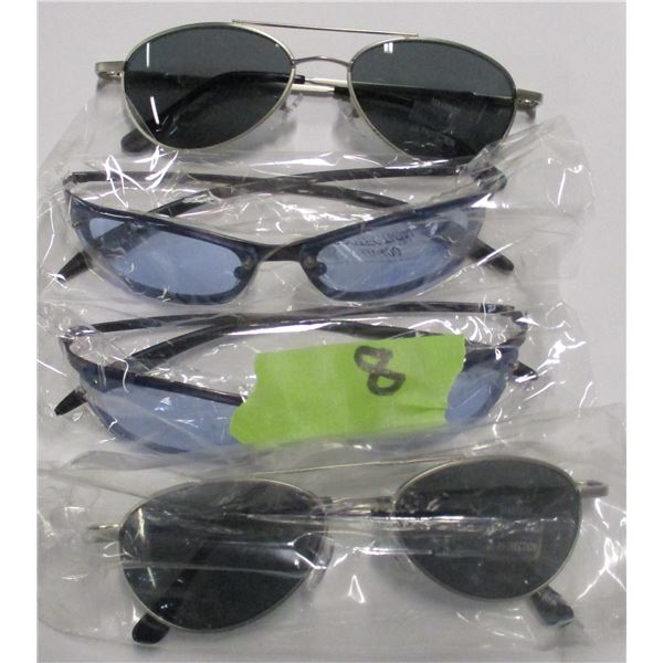 NEW:  BAG C/W 4 PAIR OF SUNGLASSES