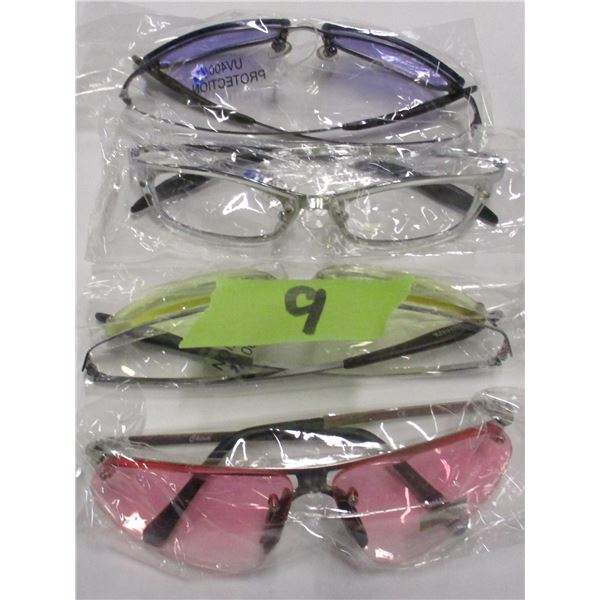 NEW:  BAG C/W 4 PAIR OF SUNGLASSES