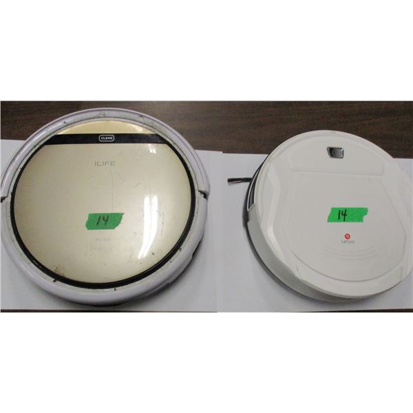 2 ROBOT VACUUMS (AS IS)