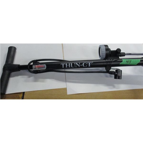 SHELF PULLS (AS IS):  MANUAL TIRE PUMP