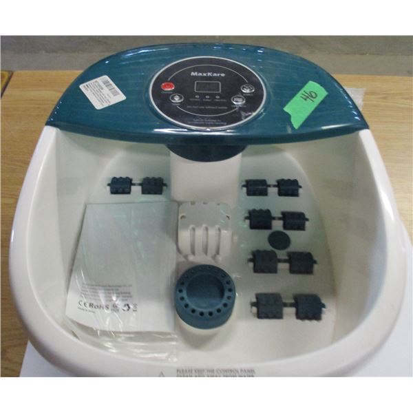 SHELF PULLS (AS IS):  MAXKARE FOOT SPA
