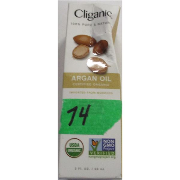 SHELF PULLS (AS IS):  ARGAN OIL (60 ML) - JAR