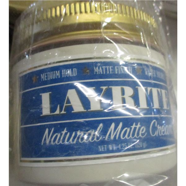 SHELF PULLS (AS IS):  10 JARS OF NATURAL MATTE GIRL