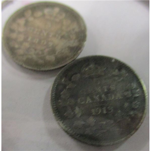 1897 - 1913 FILZERS CANADA SILVER FIVE CENT