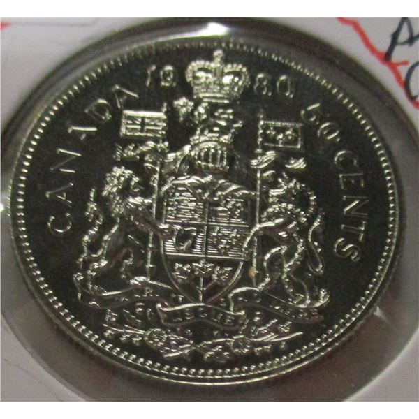1907 PROOF CAMEO CANADA HALF DOLLAR