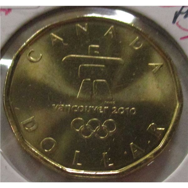 2010 PROOF VANCOUVER OLYMPIC LOON DOLLAR