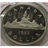 Image 1 : 1983 PROOF CAMEO VOYAGER CANADA DOLLAR