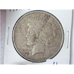 1922-D Peace Silver Dollar
