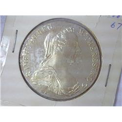 1780 Austria Maria Theresia Thaler (Proof)