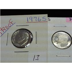 1976-S And 1978-S Roosevelt Dimes (Proof)