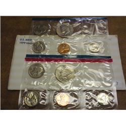 1979 US MInt UNC Set P/D (Missing Dollars)