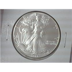 1987 American Silver Eagle (UNC)