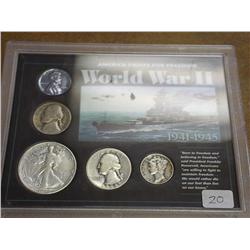 WWII Coin Set (As Shown)