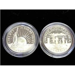 2-1986-S SOL Commemorative Halves (Proof)