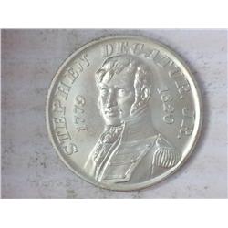 Stephen Decatur Jr. 1/2+ Oz Silver Token (UNC)