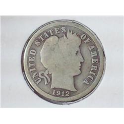 1912 Barber Dime