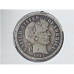1914 Barber Dime