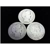 Image 1 : 3 Assorted Barber Quarters