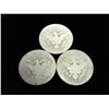 Image 2 : 3 Assorted Barber Quarters
