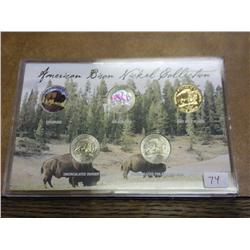 American Bison Nickel Collection