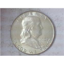 1962-D Franklin Half (UNC)
