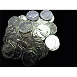 Roll Of 40-1961-D Jefferson Nickels (UNC)
