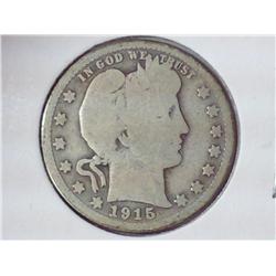 1915 Barber Quarter